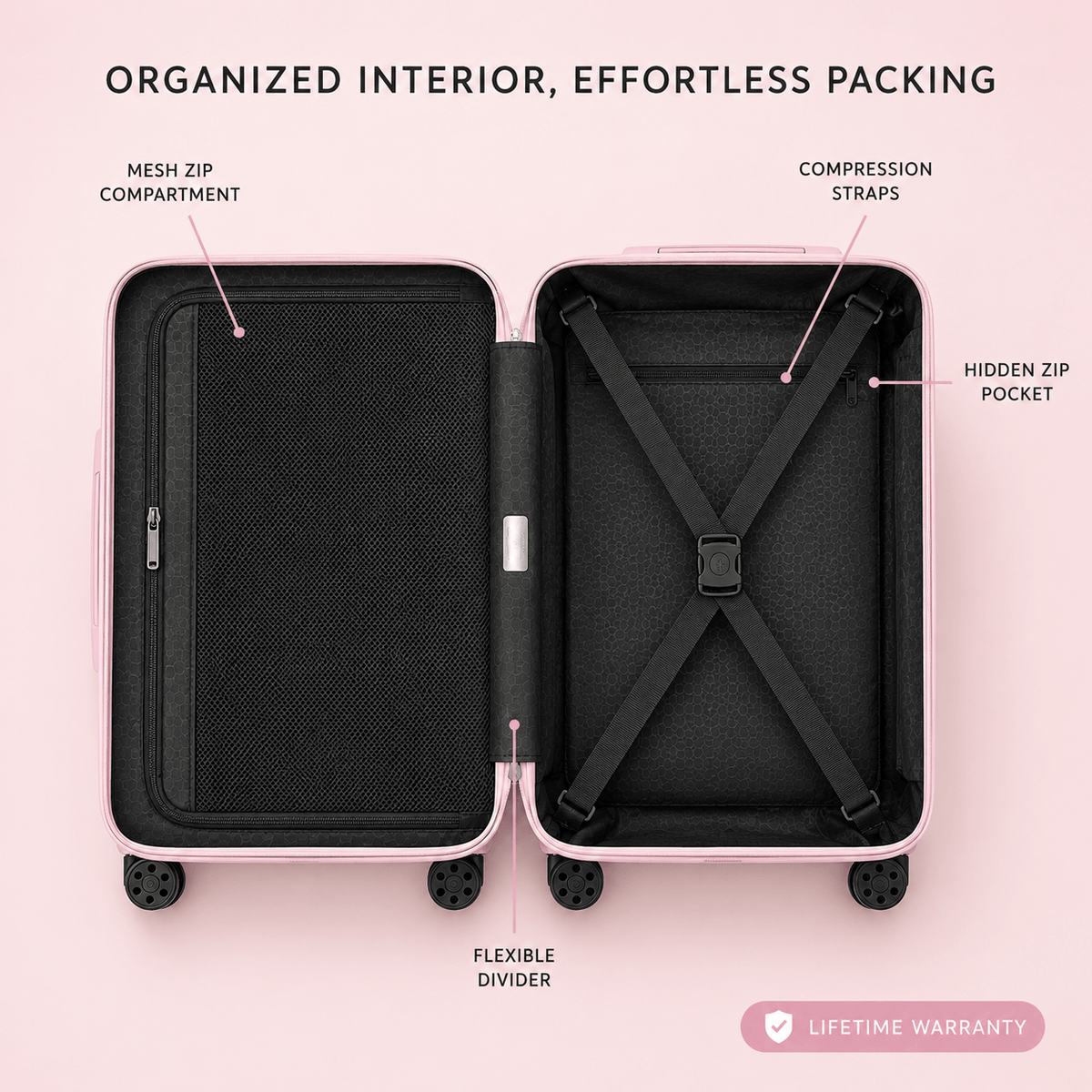 Ballerina Essential Cabin + FREE Leather Tag